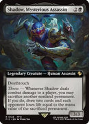 Shadow, Mysterious Assassin (Extended Art) (FIC-148)  - Commander: FINAL FANTASY