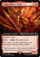 Sabin, Master Monk (Extended Art) (FIC-154)  - Commander: FINAL FANTASY