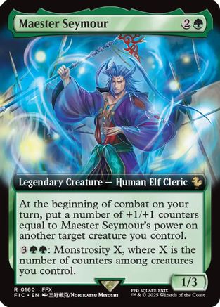 Maester Seymour (Extended Art) (FIC-160)  - Commander: FINAL FANTASY