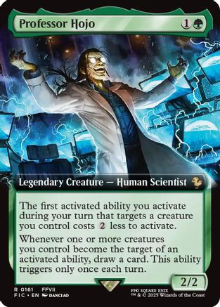 Professor Hojo (Extended Art) (FIC-161)  - Commander: FINAL FANTASY