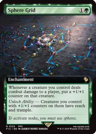 Sphere Grid (Extended Art) (FIC-123)  - Commander: FINAL FANTASY