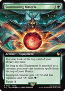 Summoning Materia (Extended Art) (FIC-124)  - Commander: FINAL FANTASY