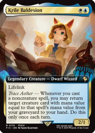 Krile Baldesion (Extended Art) (FIC-176) - Commander: FINAL FANTASY