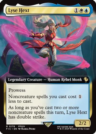 Lyse Hext (Extended Art) (FIC-178)  Foil - Commander: FINAL FANTASY