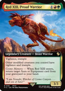 Red XIII, Proud Warrior (Extended Art) (FIC-181)  Foil - Commander: FINAL FANTASY