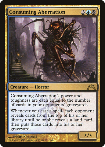 Consuming Aberration (GTC-152)  Foil - Gatecrash