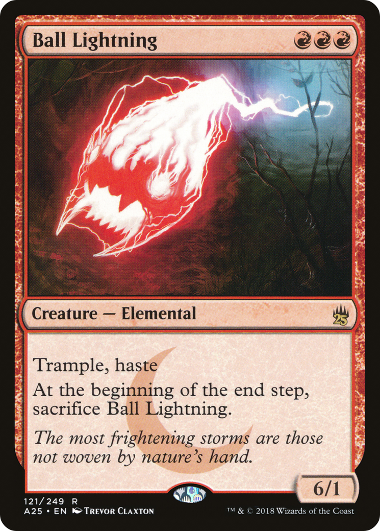 Ball Lightning (A25-121)  Foil - Masters 25