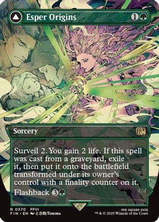 Esper Origins (Borderless) (FIN-370)  Foil - FINAL FANTASY