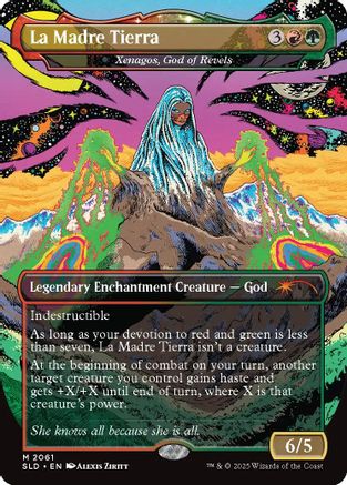 La Madre Tierra - Xenagos, God of Revels (SLD-2061)  - Secret Lair Drop Series
