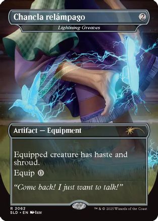 Chancla relámpago - Lightning Greaves (SLD-2062)  - Secret Lair Drop Series