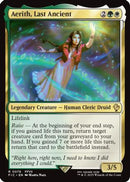 Aerith, Last Ancient (Surge Foil) (FIC-076)  Foil - Commander: FINAL FANTASY