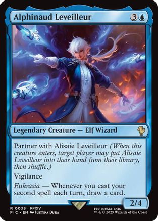 Alphinaud Leveilleur (Surge Foil) (FIC-033)  Foil - Commander: FINAL FANTASY