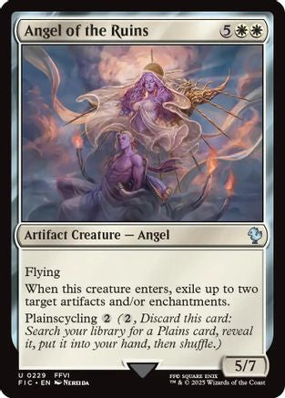 Angel of the Ruins (Surge Foil) (FIC-229) - Commander: FINAL FANTASY Foil