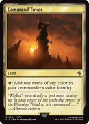 Command Tower (0484) (Surge Foil) (FIC-484)  Foil - Commander: FINAL FANTASY
