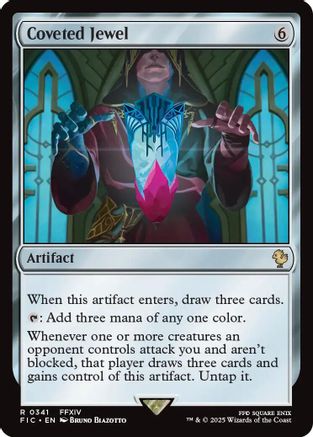 Coveted Jewel (Surge Foil) (FIC-341) - Commander: FINAL FANTASY Foil
