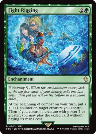 Fight Rigging (Surge Foil) (FIC-303)  Foil - Commander: FINAL FANTASY