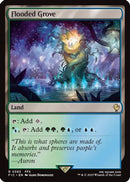 Flooded Grove (Surge Foil) (FIC-393)  Foil - Commander: FINAL FANTASY