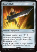 Hero's Blade (Surge Foil) (FIC-345)  Foil - Commander: FINAL FANTASY