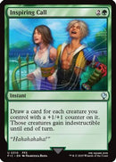 Inspiring Call (Surge Foil) (FIC-310) - Commander: FINAL FANTASY Foil