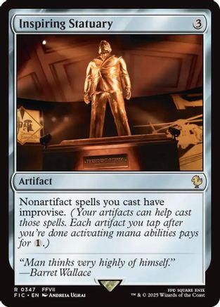 Inspiring Statuary (Surge Foil) (FIC-347)  Foil - Commander: FINAL FANTASY