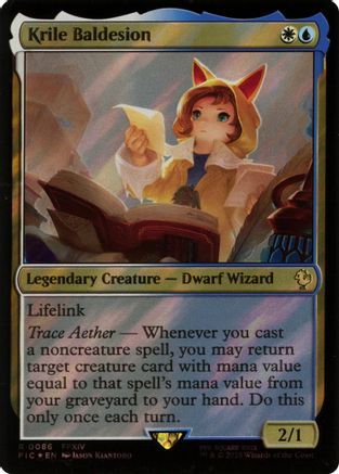 Krile Baldesion (Surge Foil) (FIC-086)  Foil - Commander: FINAL FANTASY