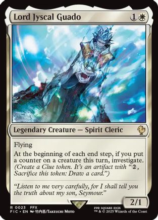 Lord Jyscal Guado (Surge Foil) (FIC-023)  Foil - Commander: FINAL FANTASY