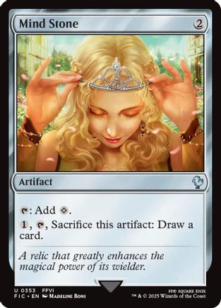 Mind Stone (Surge Foil) (FIC-353)  Foil - Commander: FINAL FANTASY