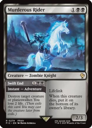 Murderous Rider (Surge Foil) (FIC-279) - Commander: FINAL FANTASY Foil