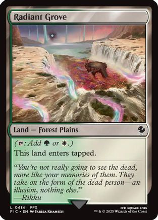 Radiant Grove (Surge Foil) (FIC-414)  Foil - Commander: FINAL FANTASY
