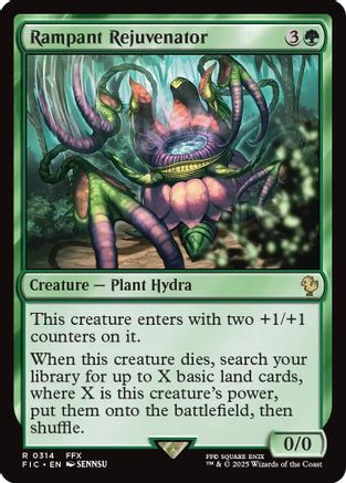 Rampant Rejuvenator (Surge Foil) (FIC-314)  Foil - Commander: FINAL FANTASY