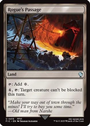 Rogue's Passage (Surge Foil) (FIC-415)  Foil - Commander: FINAL FANTASY