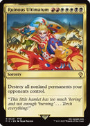 Ruinous Ultimatum (Surge Foil) (FIC-329) - Commander: FINAL FANTASY Foil