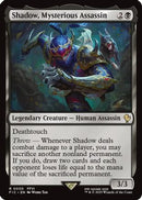 Shadow, Mysterious Assassin (Surge Foil) (FIC-050)  Foil - Commander: FINAL FANTASY