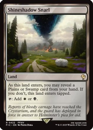 Shineshadow Snarl (Surge Foil) (FIC-422)  Foil - Commander: FINAL FANTASY
