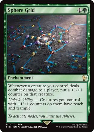 Sphere Grid (Surge Foil) (FIC-070)  Foil - Commander: FINAL FANTASY