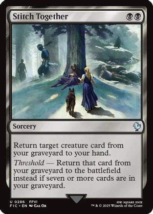 Stitch Together (Surge Foil) (FIC-286) - Commander: FINAL FANTASY Foil