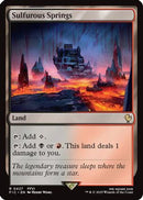 Sulfurous Springs (Surge Foil) (FIC-427) - Commander: FINAL FANTASY Foil