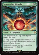 Summoning Materia (Surge Foil) (FIC-072)  Foil - Commander: FINAL FANTASY