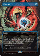 Ponder (1783) (SLD-1783)  - Secret Lair Drop (Borderless)