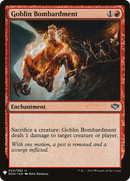 Goblin Bombardment (LIST-024)  - The List