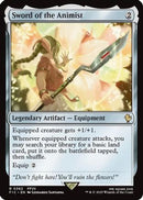 Sword of the Animist (Surge Foil) (FIC-362)  Foil - Commander: FINAL FANTASY