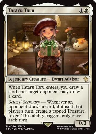 Tataru Taru (Surge Foil) (FIC-030)  Foil - Commander: FINAL FANTASY
