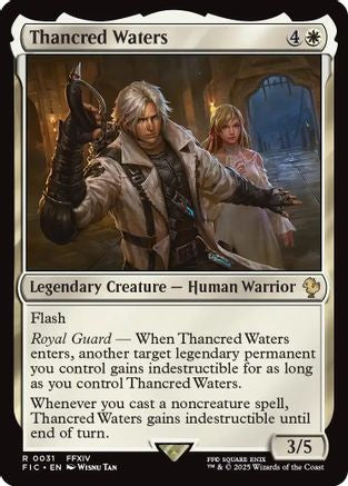 Thancred Waters (Surge Foil) (FIC-031) - Commander: FINAL FANTASY Foil