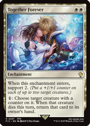 Together Forever (Surge Foil) (FIC-257)  Foil - Commander: FINAL FANTASY