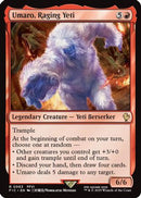 Umaro, Raging Yeti (Surge Foil) (FIC-063)  Foil - Commander: FINAL FANTASY