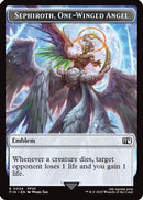 Emblem - Sephiroth, One-Winged Angel // Robot Warrior Double-Sided Token (FIN-24 // 12)  - FINAL FANTASY
