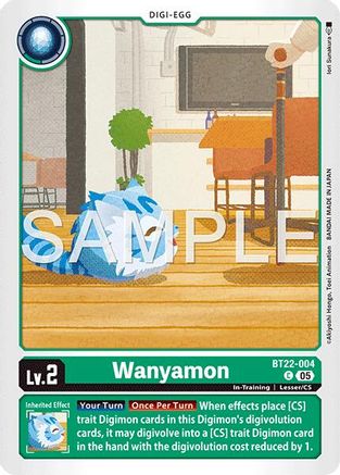 Wanyamon [BT22-004] [Cyber Eden]
