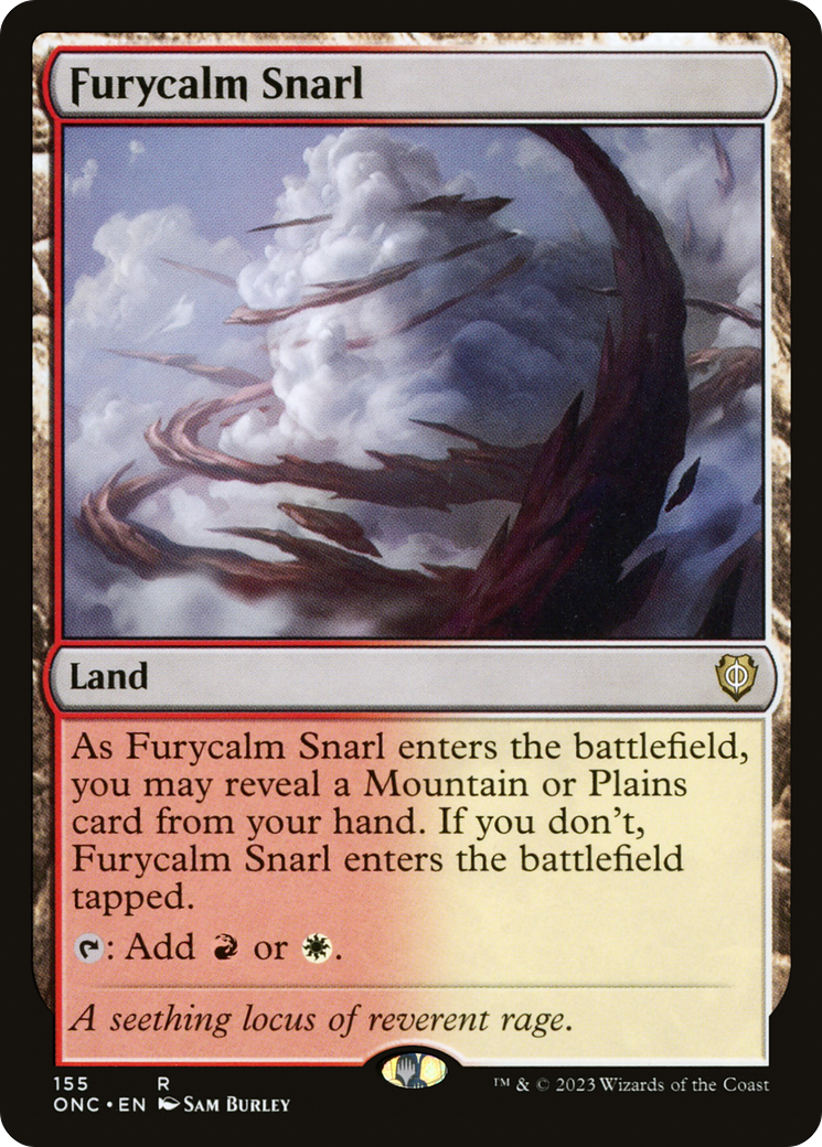 Furycalm Snarl (ONC-155)  - Phyrexia: All Will Be One Commander