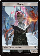 Hero (0005) // Copy (0001) Double-Sided Token (FIN-5 // 1) - FINAL FANTASY Foil