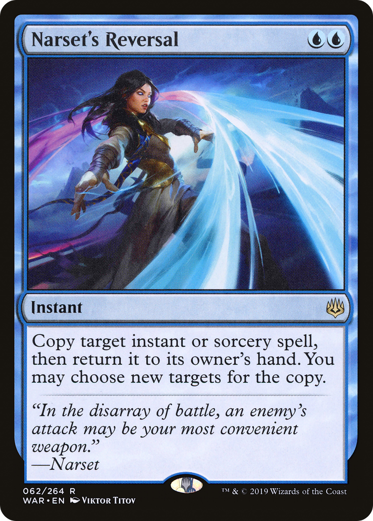 Narset's Reversal (WAR-062)  Foil - War of the Spark